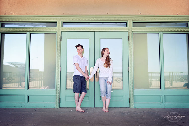 Engagement shoot Asbury Park NJ