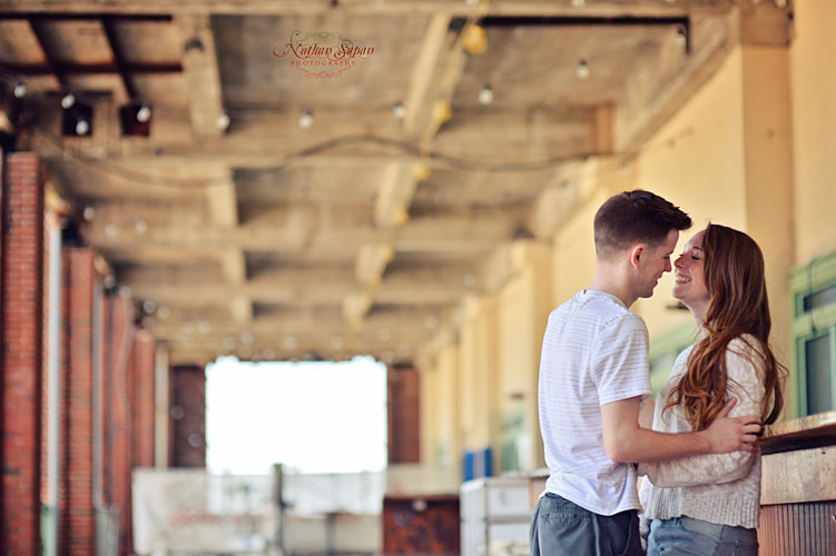 Engagement shoot Asbury Park NJ 2