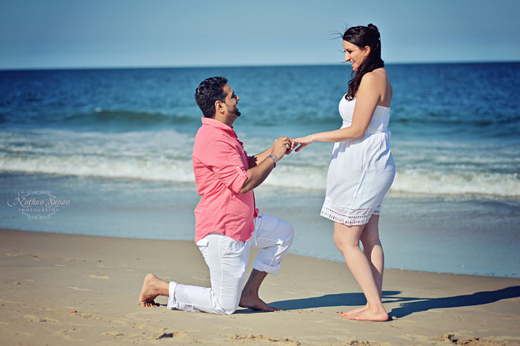 Engagement shoot Long Beach Long Branch NJ