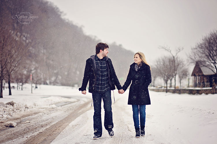 Engagement shoot Ross Dock Fort Lee NJ1