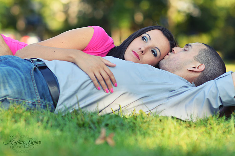 Engagement shoot Verona Park Verona NJ